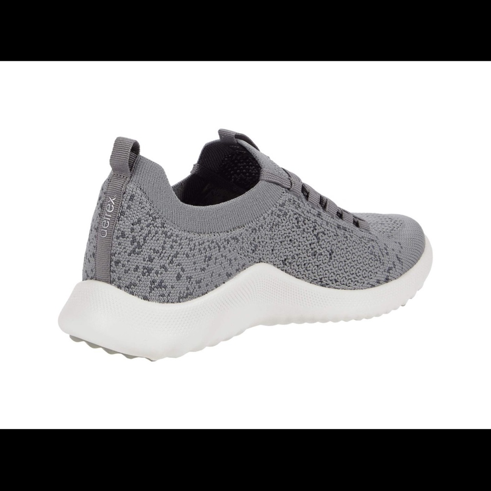 Aetrex Carly Gray Knit Sneakers 9-9.5 (EU 40) - Picture 5 of 8